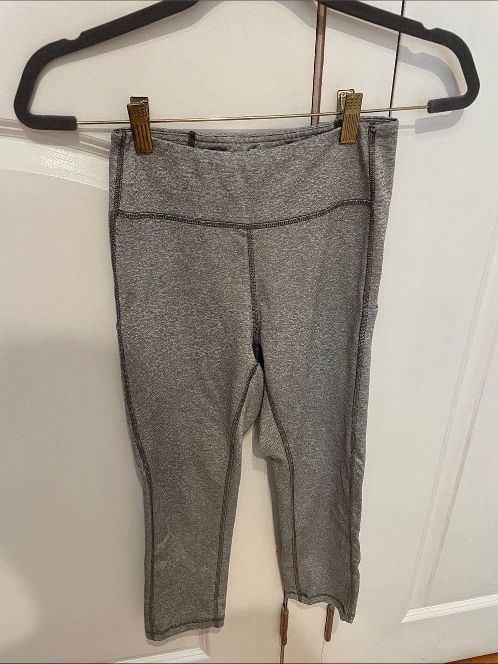 Tek Gear Grey Active Capri Leggings